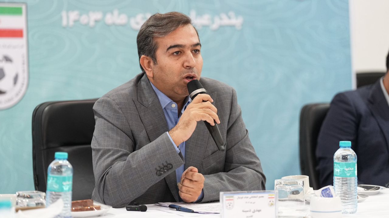 با برگزاری مجمع ؛  مهدی دسینه رییس هیئت فوتبال هرمزگان شد