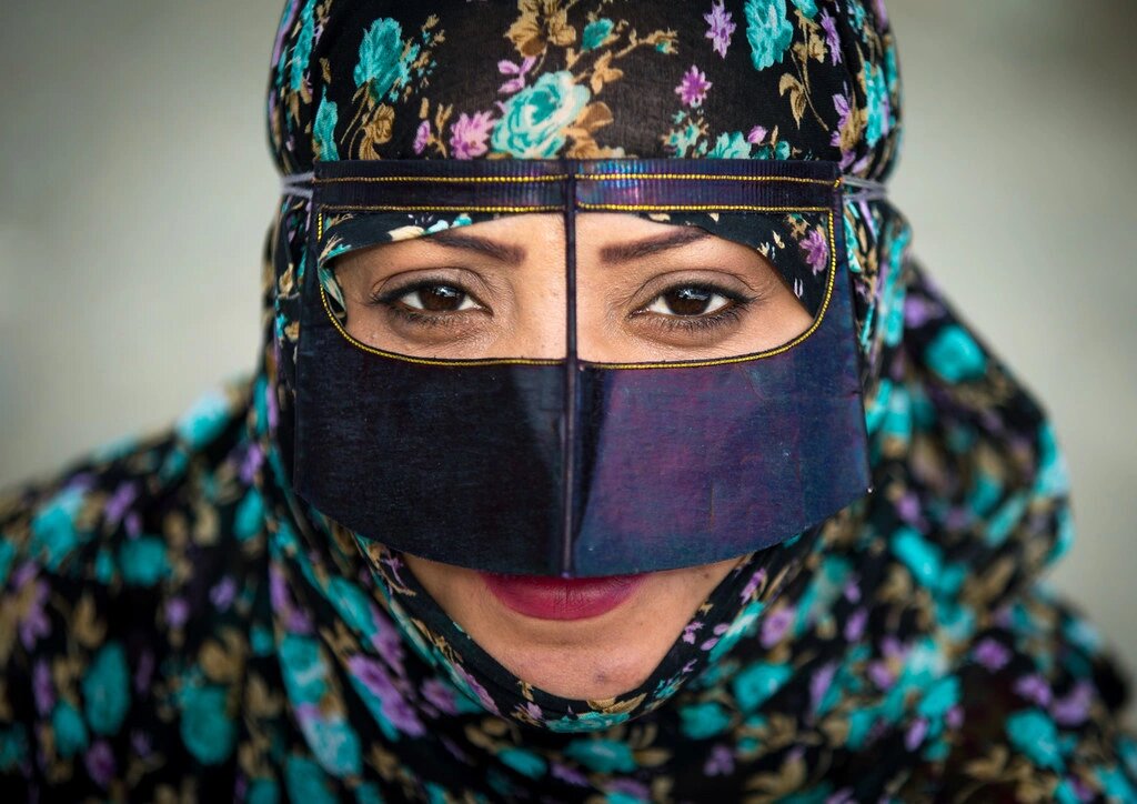 برقع، نقابی زیبا بر صورت هرمزگانی ها