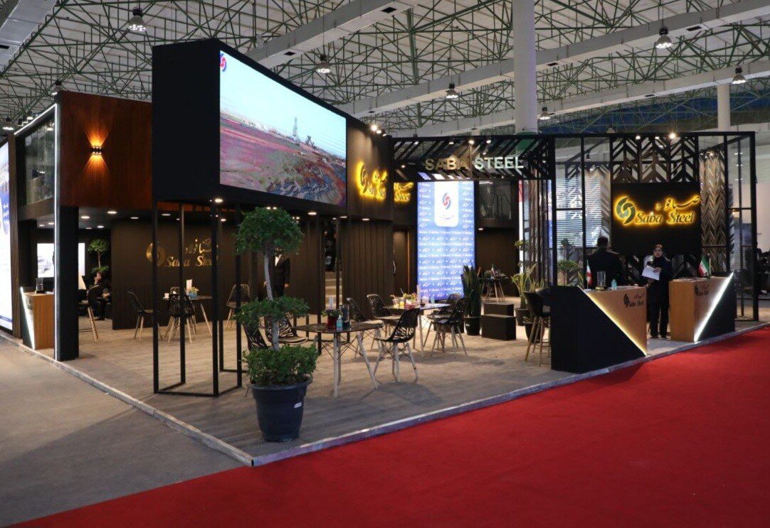 حضور فعال شرکت صبا فولاد خلیج فارس در نمایشگاه بین‌المللی سمپوزیوم فولاد 1404